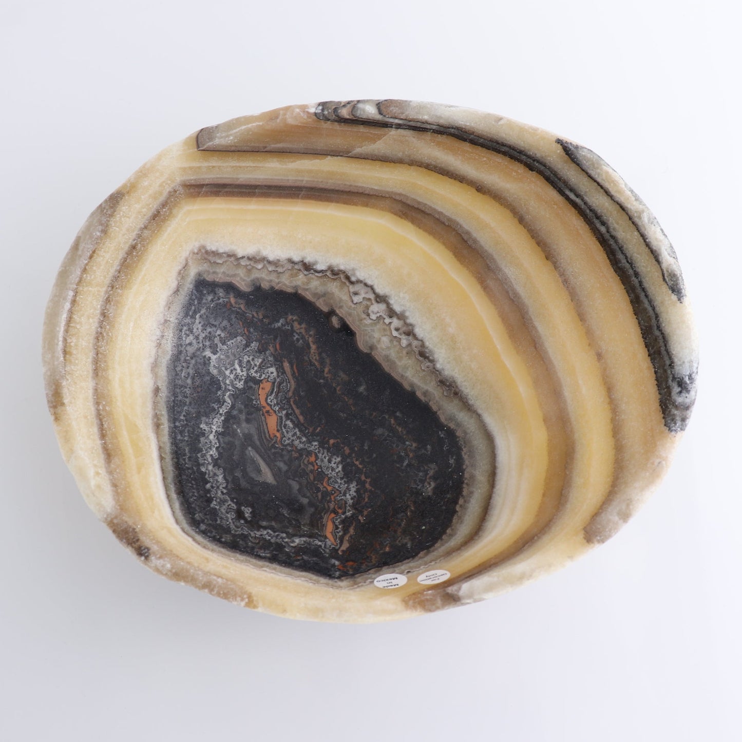 Mexican Onyx/Calcite Bowl 10"