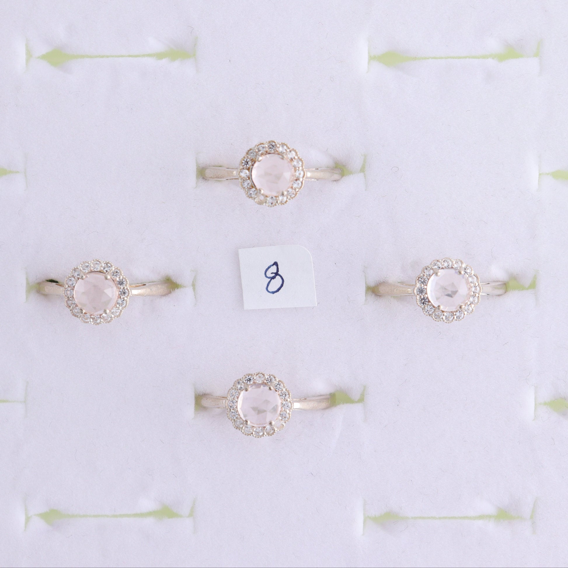 One Rose Quartz Ring - Expert Wholesale and Supplier of Wholesale Crystals & Bulk Gemstones, ["India","Ring","Rose Quartz","sterling silver"]