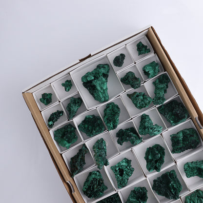 Malachite Flat of 30 - Expert Wholesale and Supplier of Wholesale Crystals & Bulk Gemstones, ["Congo","Flats","Malachite"]