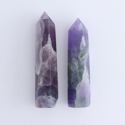 Lavender Fluorite Towers Set of 10