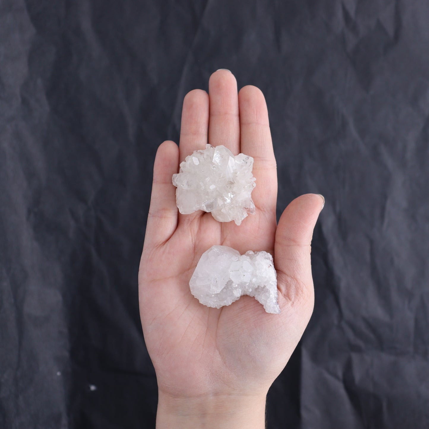 Apophyllite Clusters Flat of 54 - Expert Wholesale and Supplier of Wholesale Crystals & Bulk Gemstones, ["Apophyllite","Clusters","Flats"]