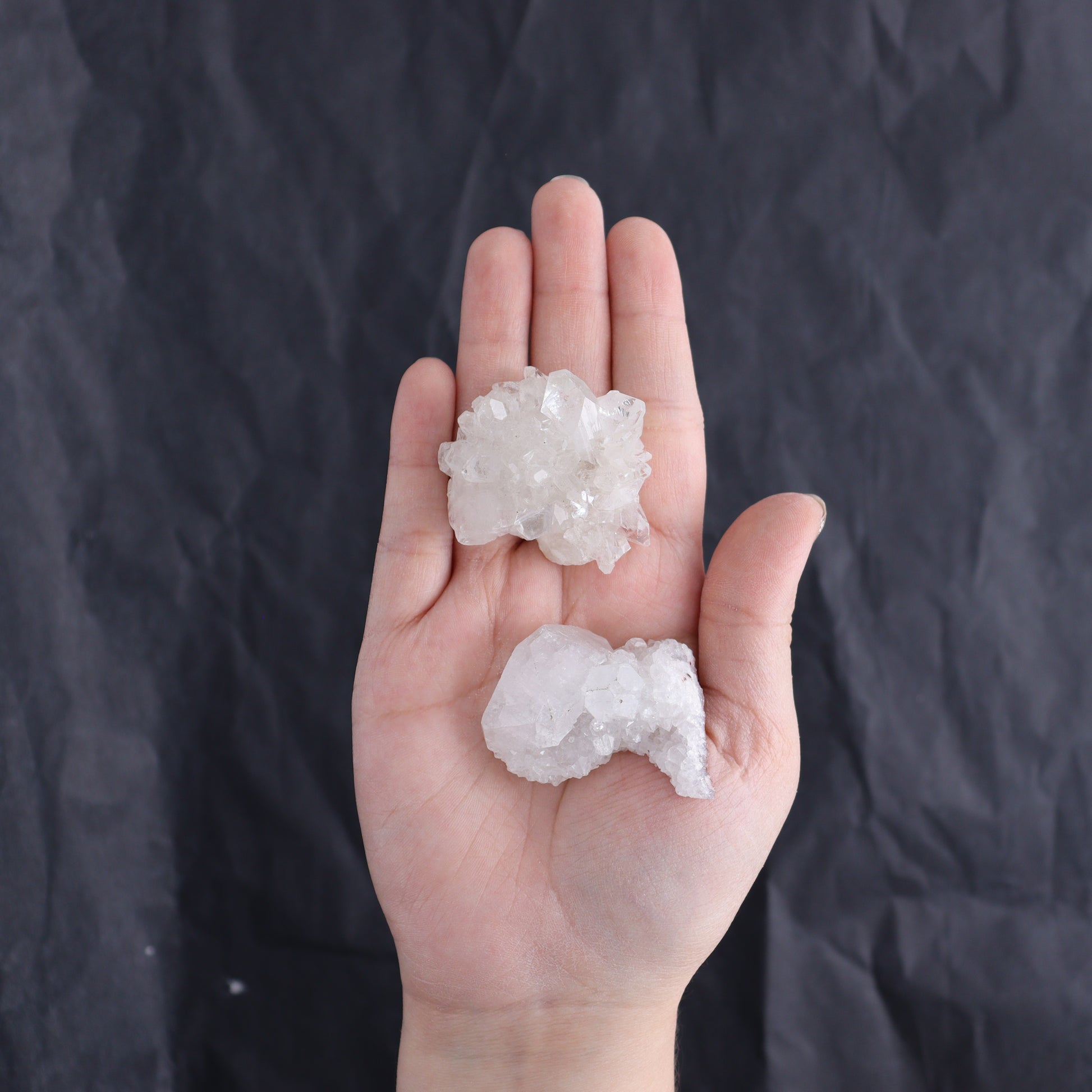 Apophyllite Clusters Flat of 54 - Expert Wholesale and Supplier of Wholesale Crystals & Bulk Gemstones, ["Apophyllite","Clusters","Flats"]
