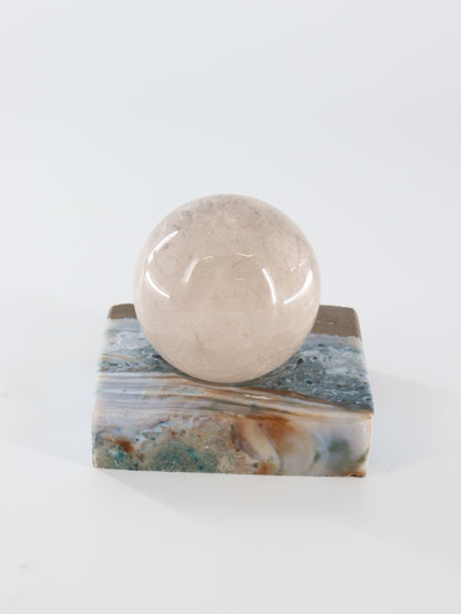 Ocean Jasper Trinket Dish or Sphere Holder Set of 3 - Expert Supplier of Wholesale Crystals & Bulk Gemstones