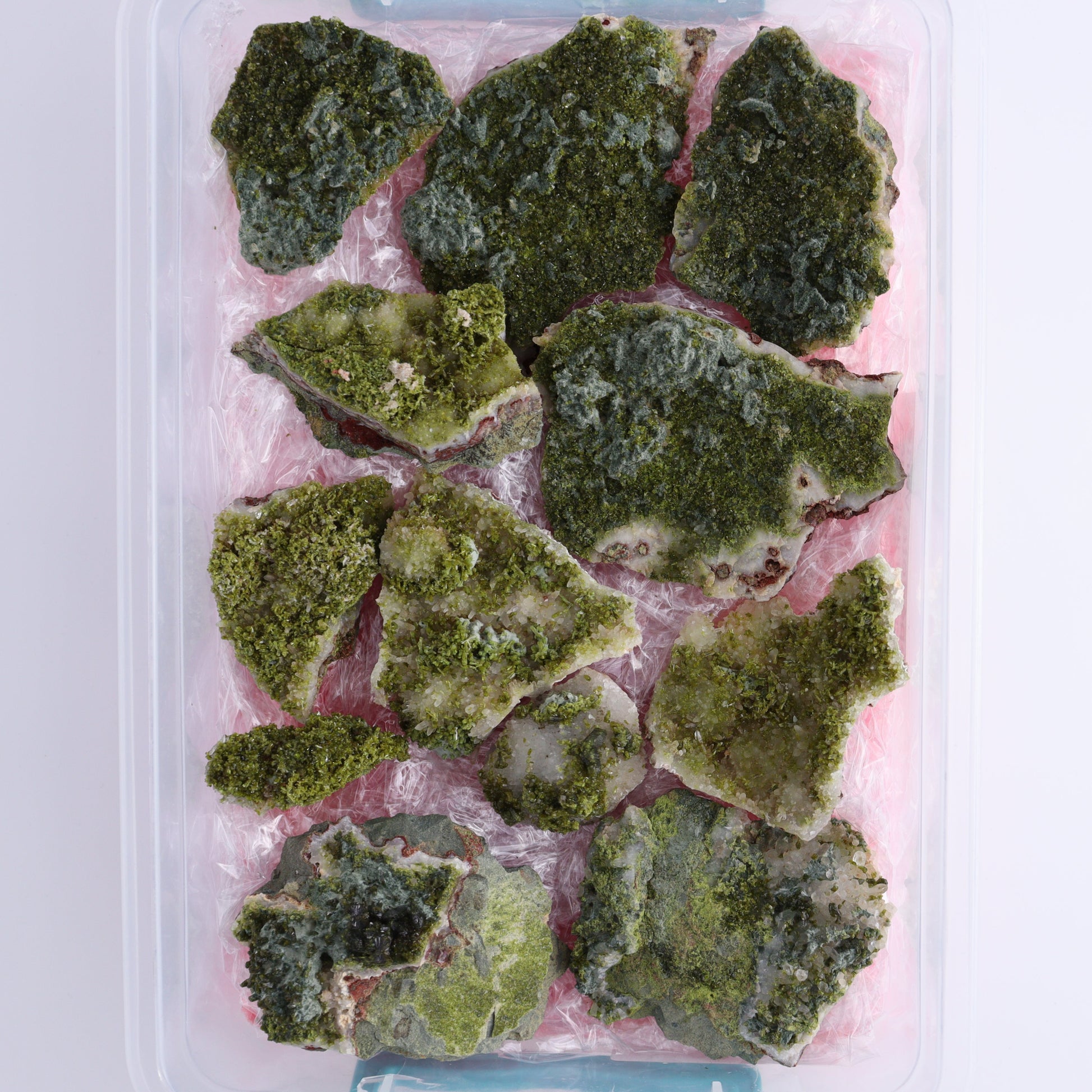 Epidote Flat from Morocco - Expert Wholesale and Supplier of Wholesale Crystals & Bulk Gemstones, ["epidote","Flats","Morocco"]