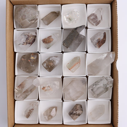 Garden Quartz Towers Set of 20 - Expert Wholesale and Supplier of Wholesale Crystals & Bulk Gemstones, ["Garden Quartz","Quartz","Towers"]