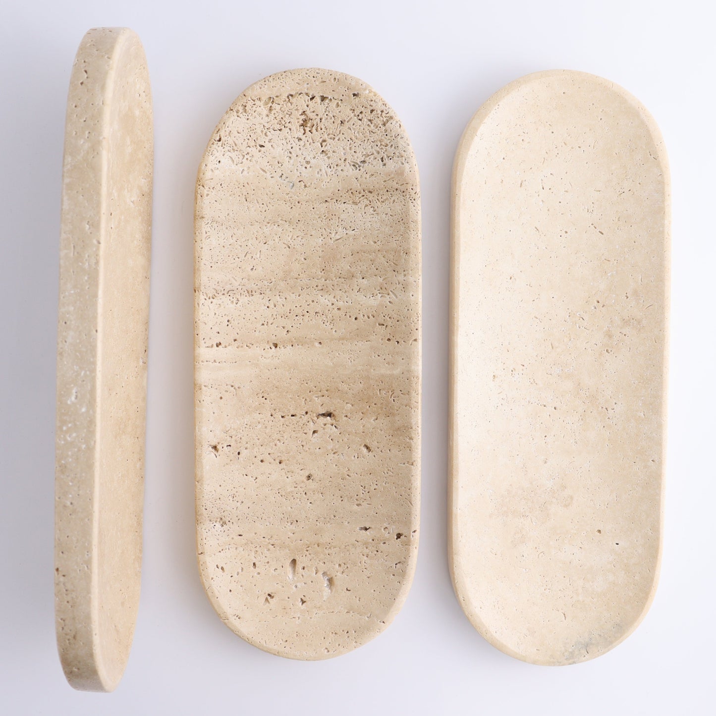 One Travertine Oval Dish - Expert Wholesale and Supplier of Wholesale Crystals & Bulk Gemstones, ["Catalog Onyx","Decorative Dish","Mexico","Travertine"]