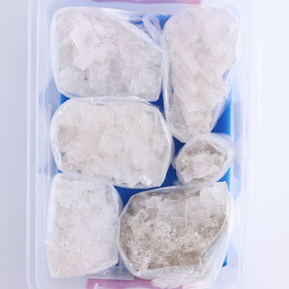 Halite Flat from Morocco - Expert Wholesale and Supplier of Wholesale Crystals & Bulk Gemstones, ["Clusters","Flats","Halite","Morocco"]
