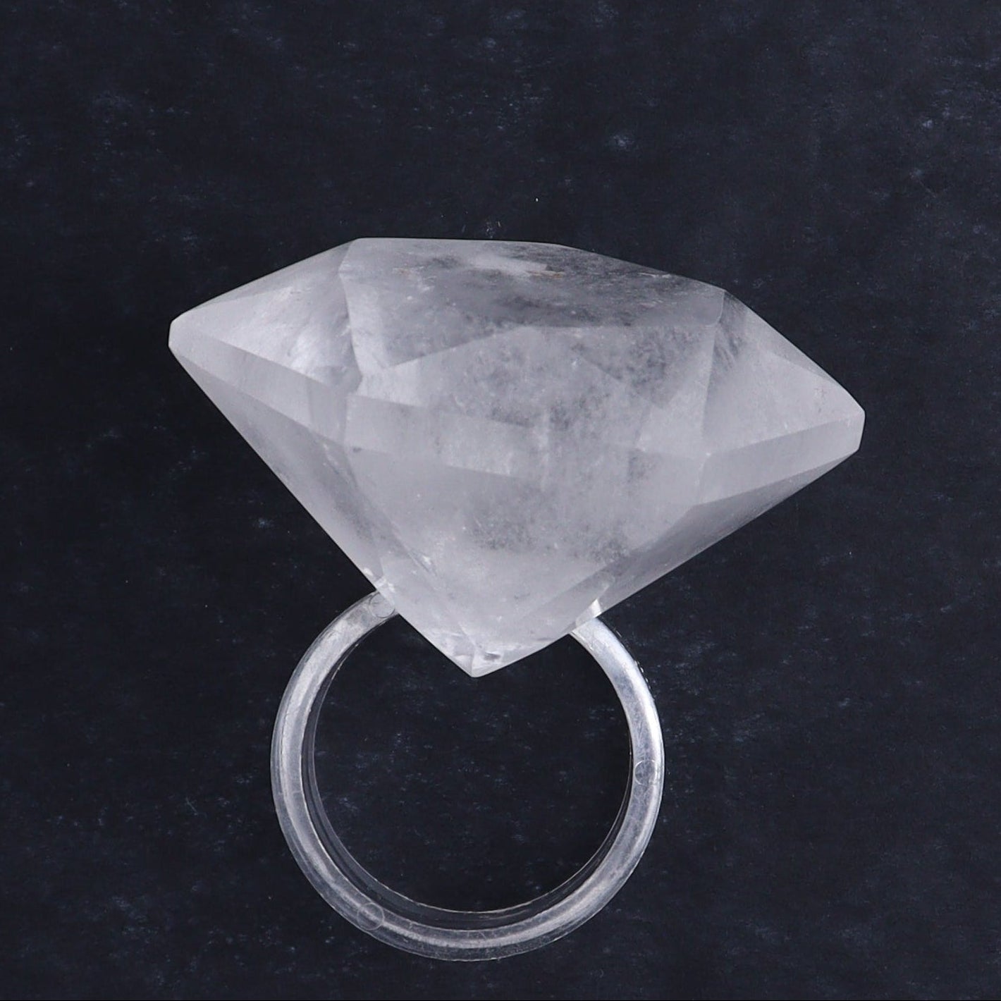 Quartz Diamond Shaped Carvings Set of 5 - Expert Wholesale and Supplier of Wholesale Crystals & Bulk Gemstones, ["Brazil","Clear Quartz","Mixed Carvings","Quartz"]