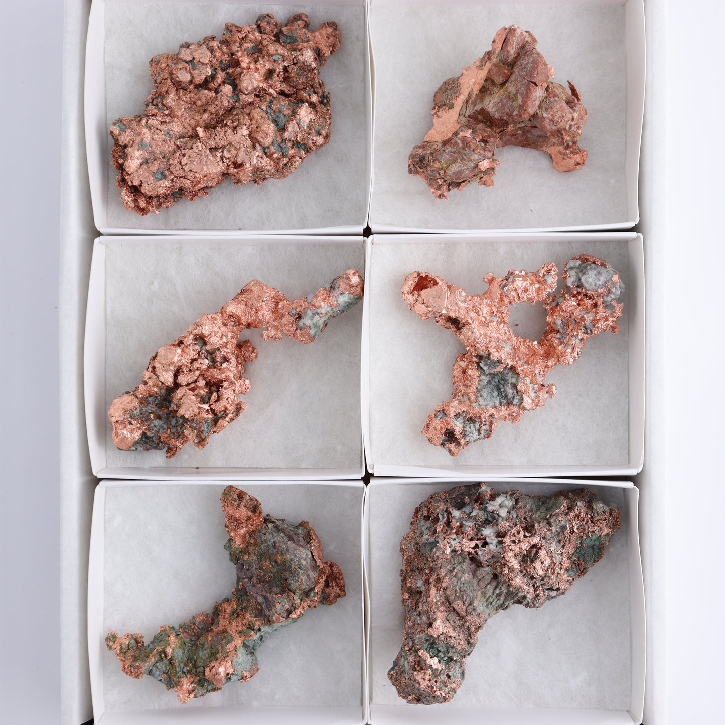 Native Copper Flat of 6 - Expert Wholesale and Supplier of Wholesale Crystals & Bulk Gemstones, ["copper","Freeforms","Native Copper","United States"]