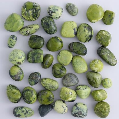 Serpentine Tumbles 500g Set - Expert Wholesale and Supplier of Wholesale Crystals & Bulk Gemstones, ["serpentine","tumbles"]