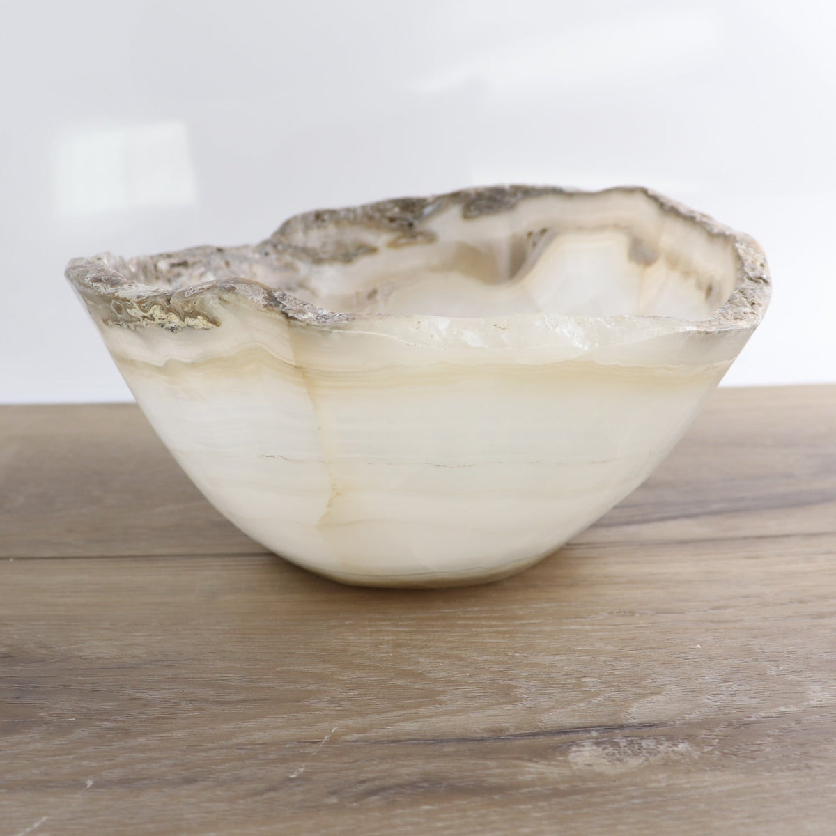 Mexican Onyx/Calcite Bowl 10"