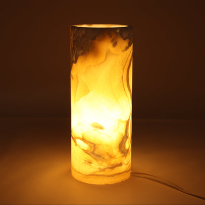 One Yellow Onyx Lamp Blind - Expert Wholesale and Supplier of Wholesale Crystals & Bulk Gemstones, ["Lamps","Mexico","onyx"]