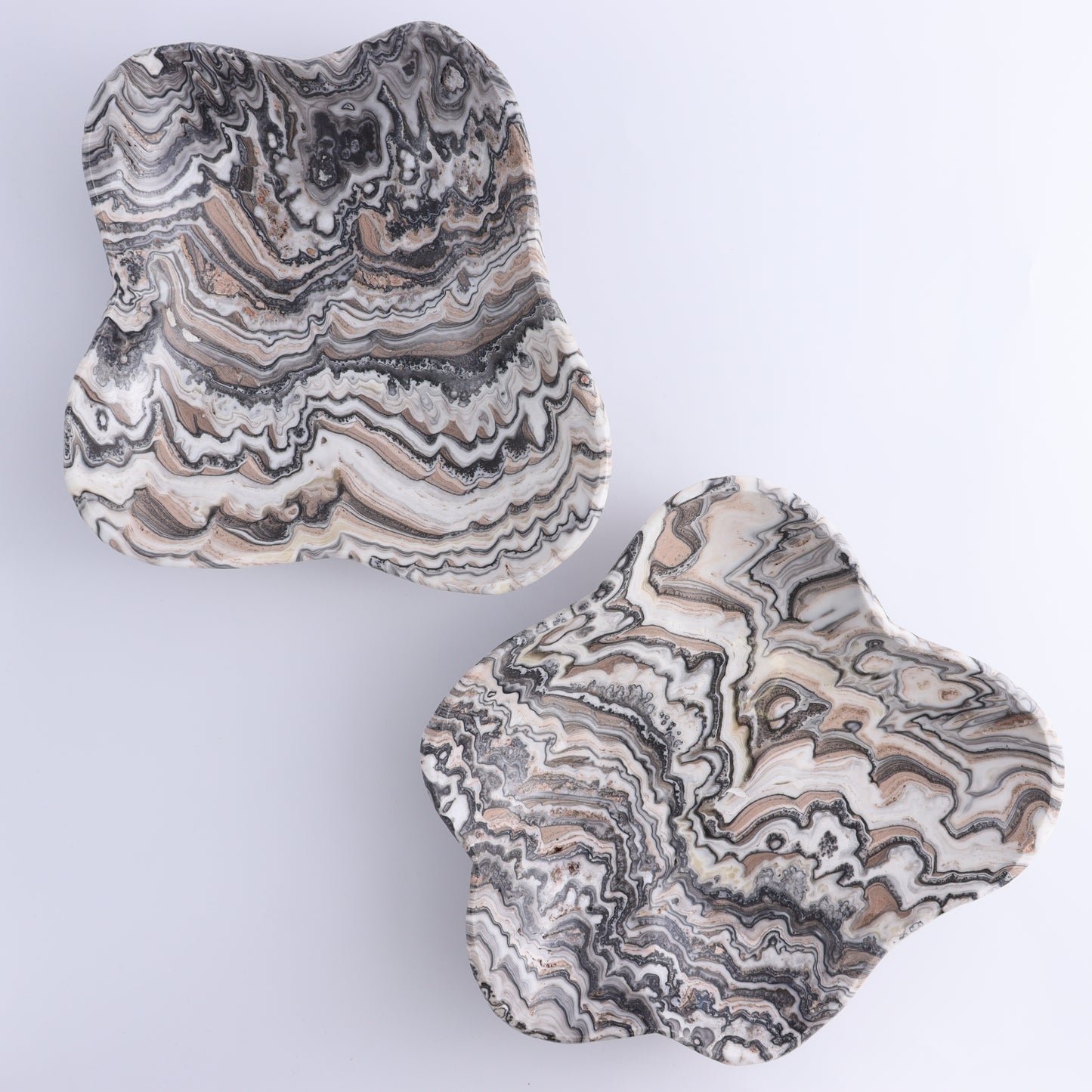 One Bowl Mexican Onyx/Calcite Black/White Zebra - Expert Wholesale and Supplier of Wholesale Crystals & Bulk Gemstones, ["bowl","Calcite","Catalog Onyx","Decorative Dish","Mexico","onyx"]