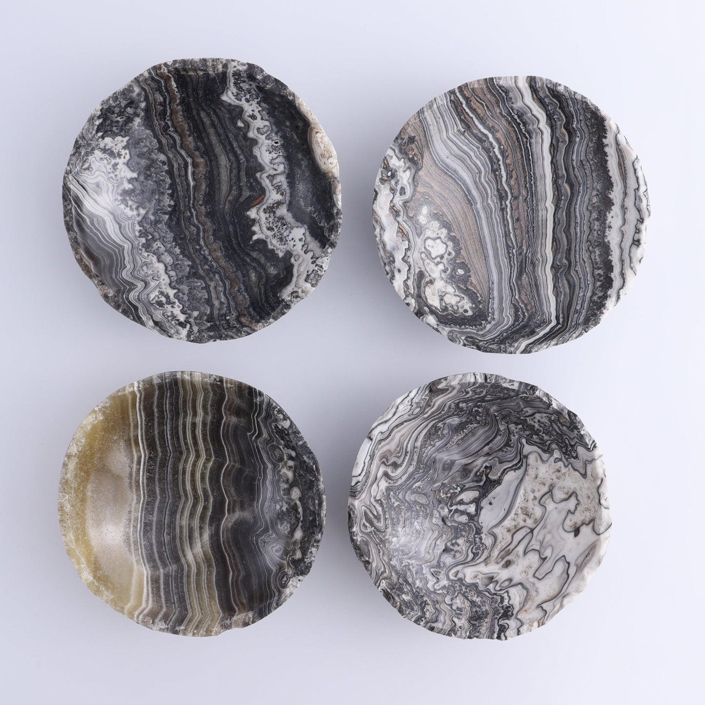 One Bowl (12 cm) Mexican Onyx/Calcite Zebra Rough - Expert Wholesale and Supplier of Wholesale Crystals & Bulk Gemstones, ["bowl","Calcite","Catalog Onyx","Decorative Dish","Mexico","onyx"]