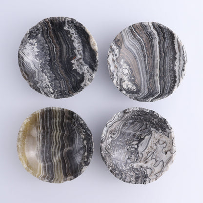 One Bowl (12 cm) Mexican Onyx/Calcite Zebra Rough - Expert Wholesale and Supplier of Wholesale Crystals & Bulk Gemstones, ["bowl","Calcite","Catalog Onyx","Decorative Dish","Mexico","onyx"]