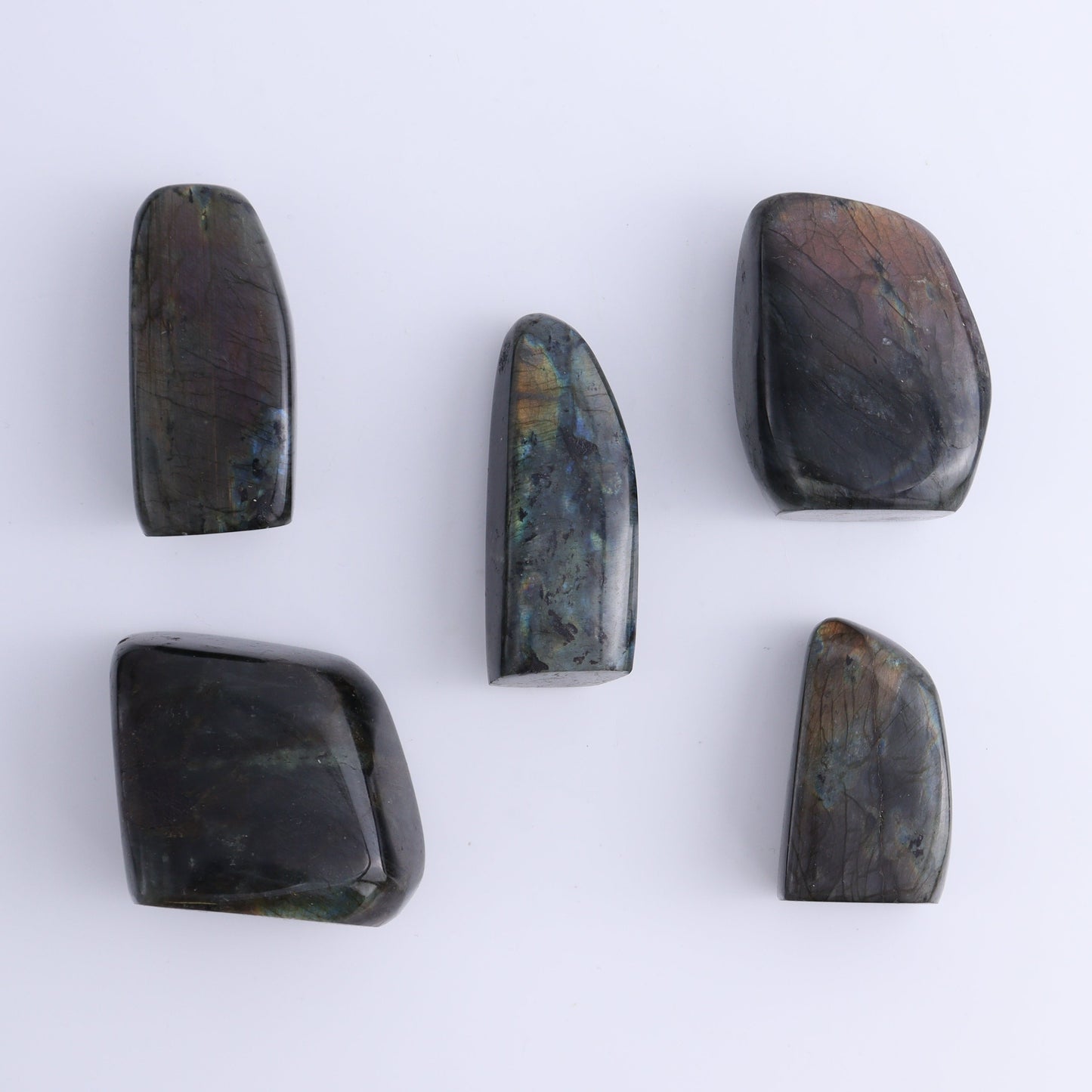 Labradorite Freeform Set of 20 - Expert Wholesale and Supplier of Wholesale Crystals & Bulk Gemstones, ["Freeforms","Labradorite","Madagascar"]