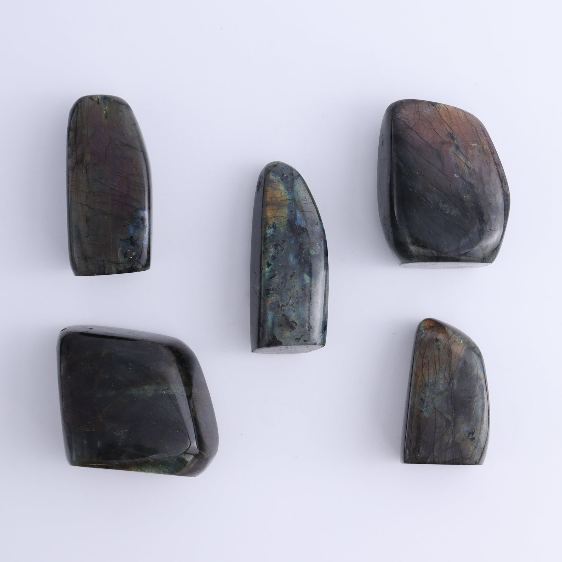 Labradorite Freeform Set of 20 - Expert Wholesale and Supplier of Wholesale Crystals & Bulk Gemstones, ["Freeforms","Labradorite","Madagascar"]