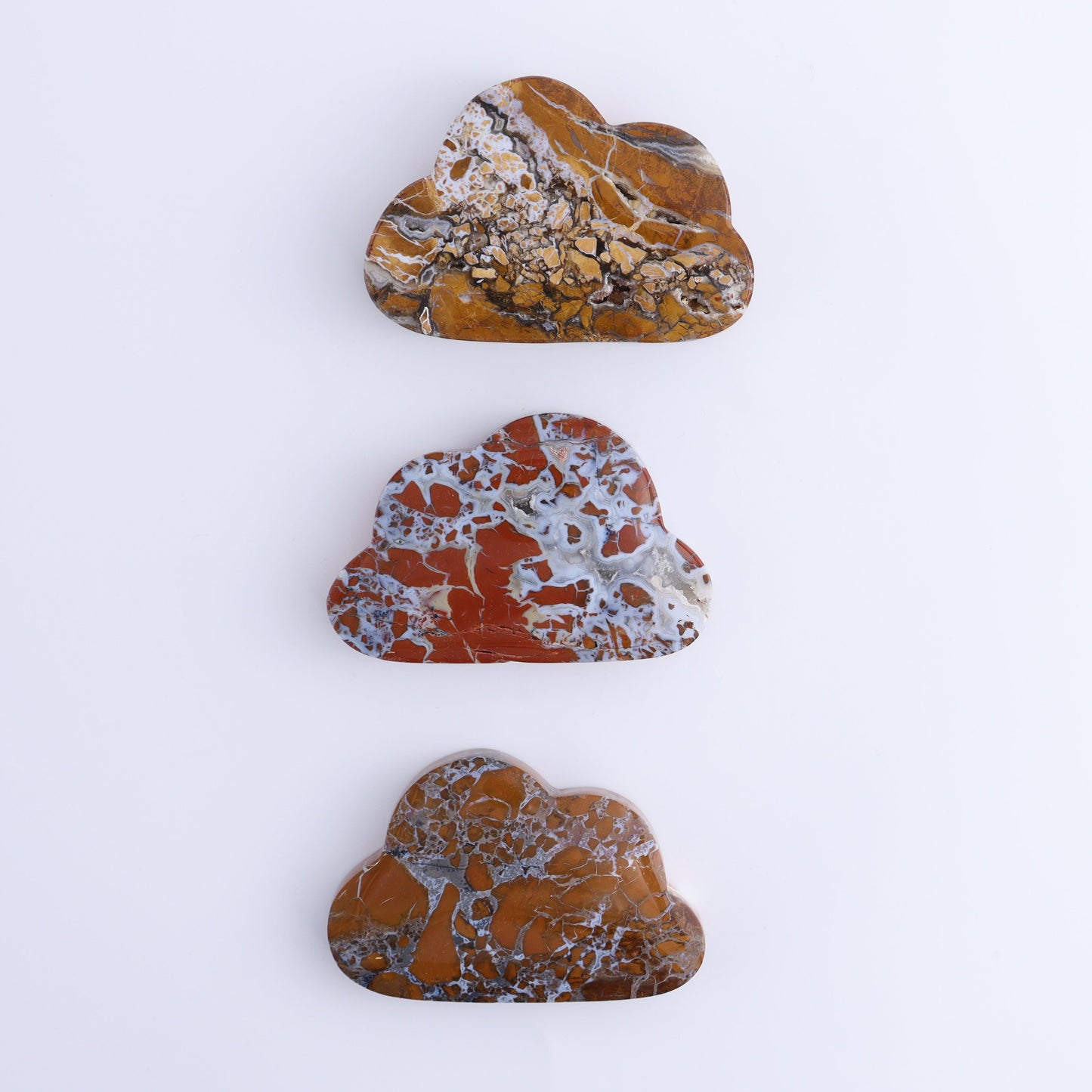 Brecciated Jasper Clouds Set of 9