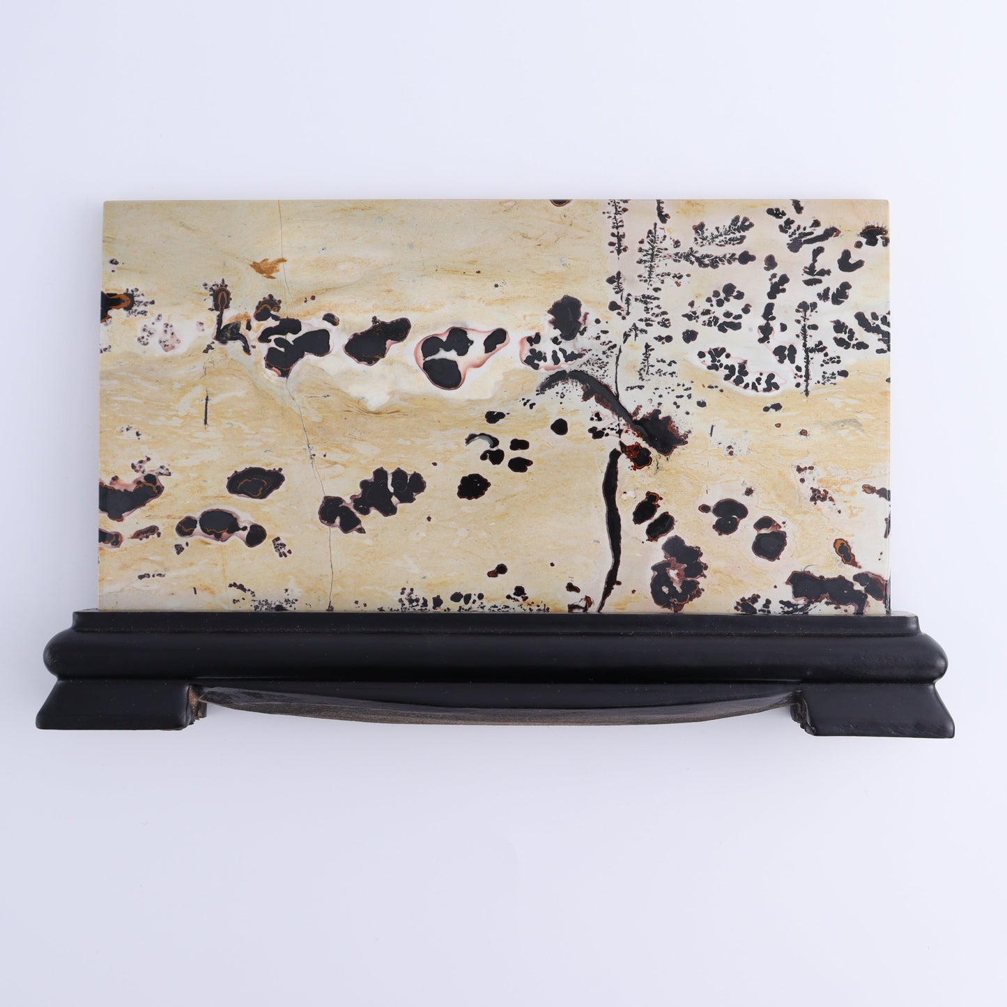 Picture Jasper Slab on Wooden Stand - Expert Wholesale and Supplier of Wholesale Crystals & Bulk Gemstones, ["China","Picture Jasper","Slices and Slabs"]