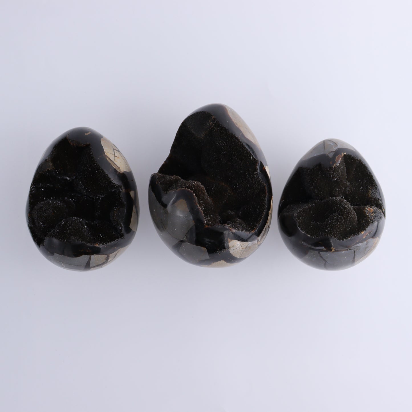 Septarian Eggs Set of 3 - Expert Wholesale and Supplier of Wholesale Crystals & Bulk Gemstones, ["Eggs","Septarian"]
