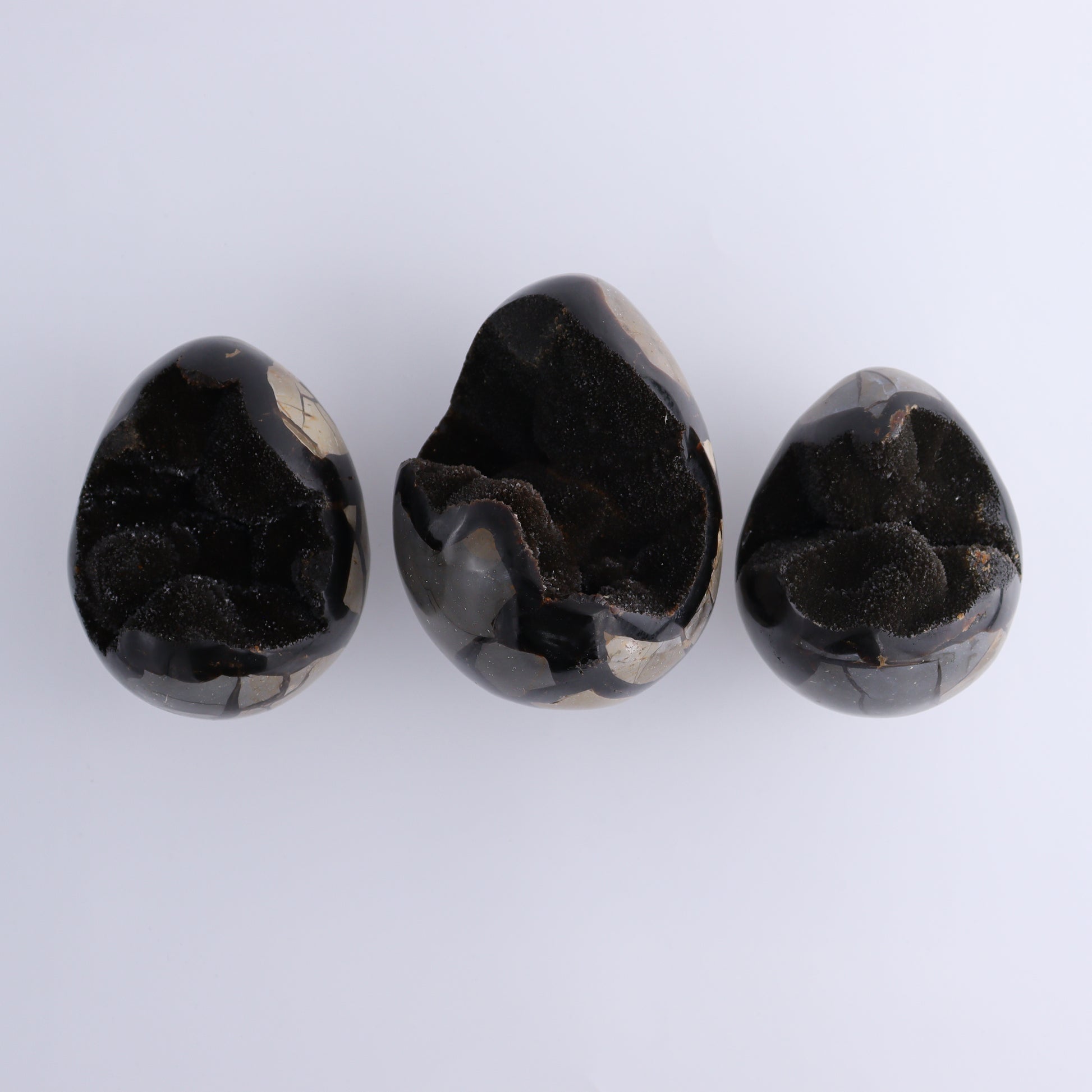 Septarian Eggs Set of 3 - Expert Wholesale and Supplier of Wholesale Crystals & Bulk Gemstones, ["Eggs","Septarian"]