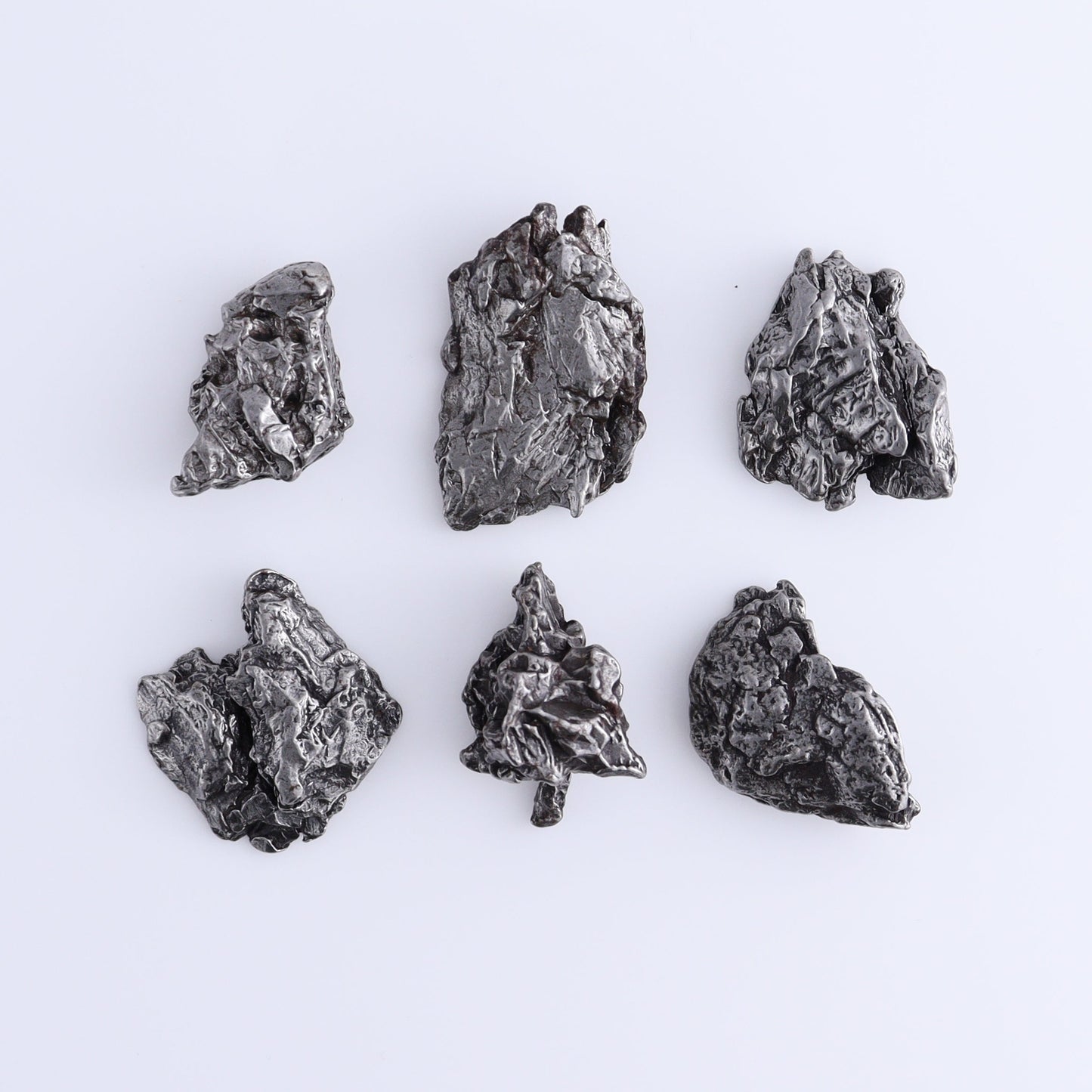Campos del Cielo Meteorites Set of 6 - Expert Wholesale and Supplier of Wholesale Crystals & Bulk Gemstones, ["Campos del Cielo Meteorites","Meteorite","Rough","Roughs"]