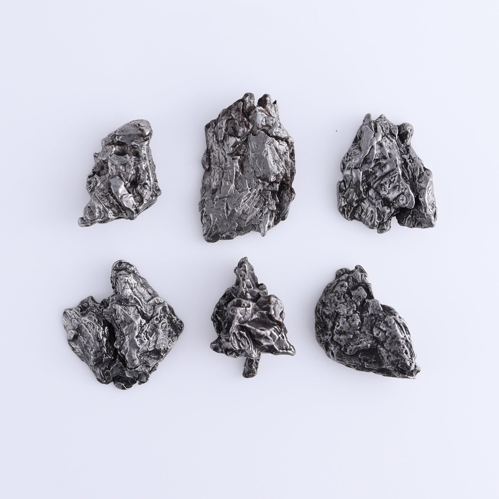 Campos del Cielo Meteorites Set of 6 - Expert Wholesale and Supplier of Wholesale Crystals & Bulk Gemstones, ["Campos del Cielo Meteorites","Meteorite","Rough","Roughs"]