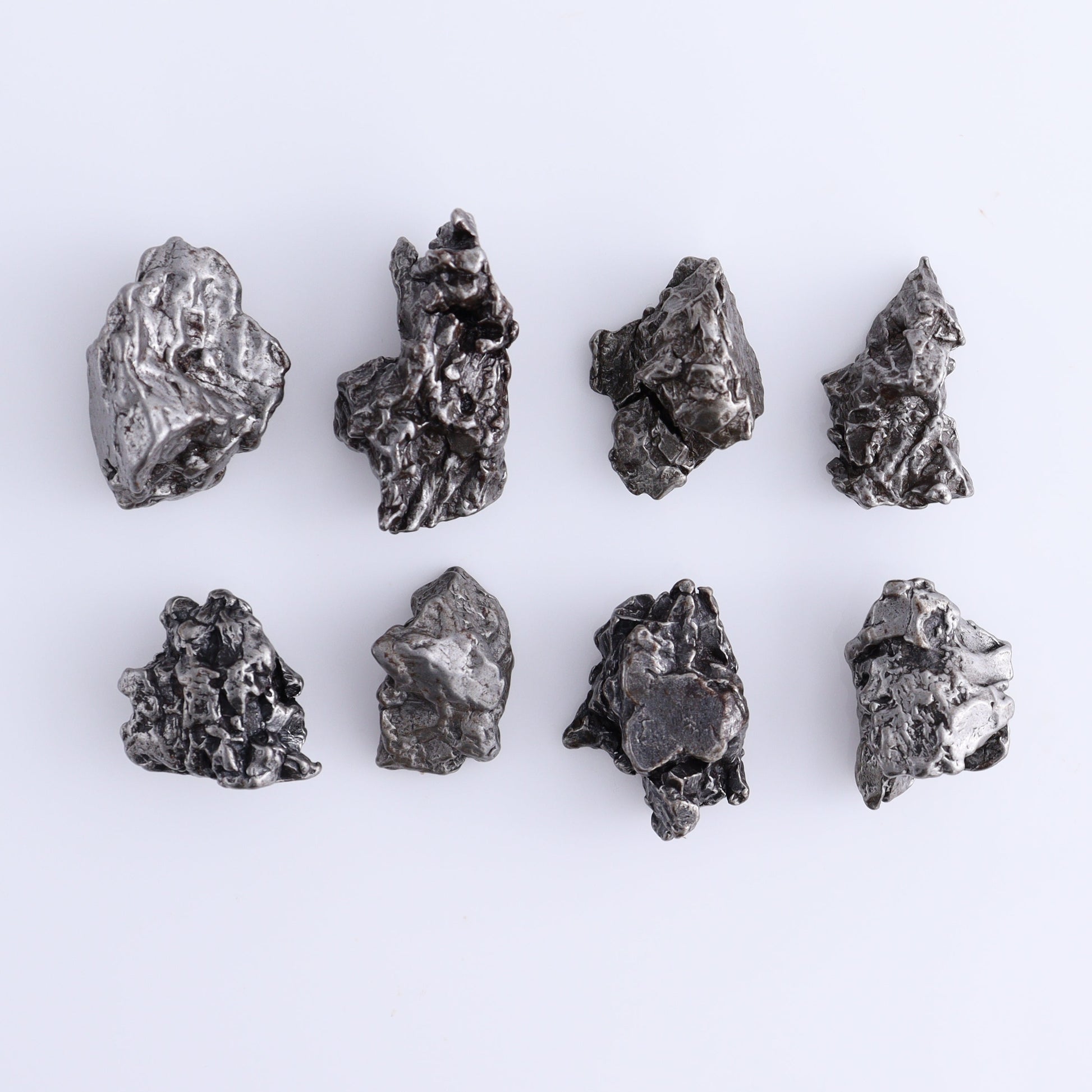 Campos del Cielo Meteorites Set of 8 - Expert Wholesale and Supplier of Wholesale Crystals & Bulk Gemstones, ["Campos del Cielo Meteorites","Meteorite","Rough","Roughs"]