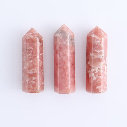 Rhodochrosite Towers Set of 8