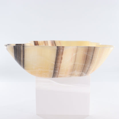 Mexican Onyx/Calcite Bowl - Expert Wholesale and Supplier of Wholesale Crystals & Bulk Gemstones, ["Bowls","Calcite","Mexico","onyx"]