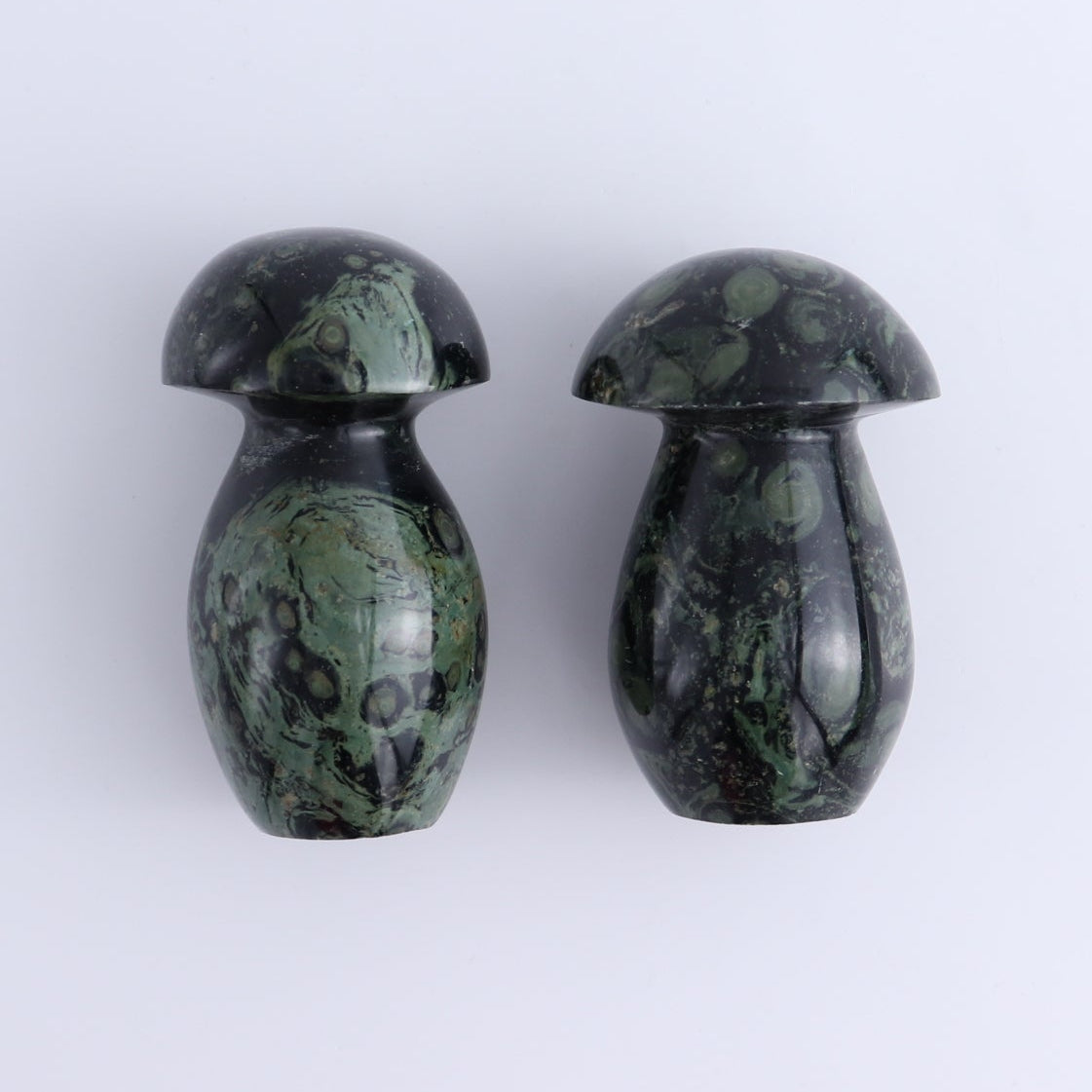 Kambaba Jasper Mushrooms Set of 7