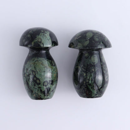Kambaba Jasper Mushrooms Set of 7