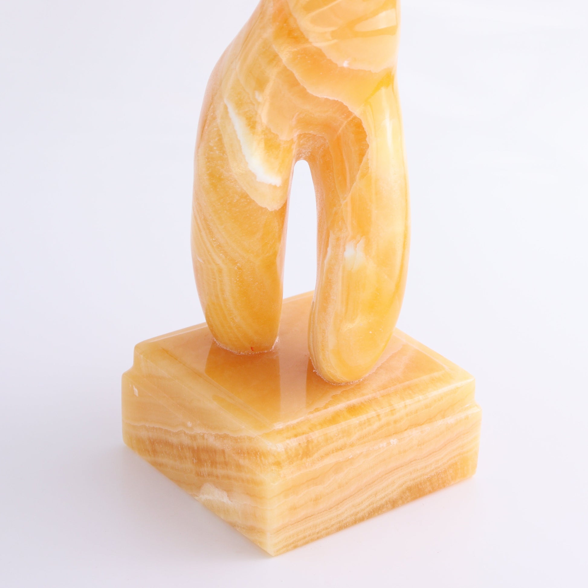 Female Torso Statue Mexican Orange Onyx/Calcite - Expert Wholesale and Supplier of Wholesale Crystals & Bulk Gemstones, ["Bowls","Calcite","Mexico","onyx"]