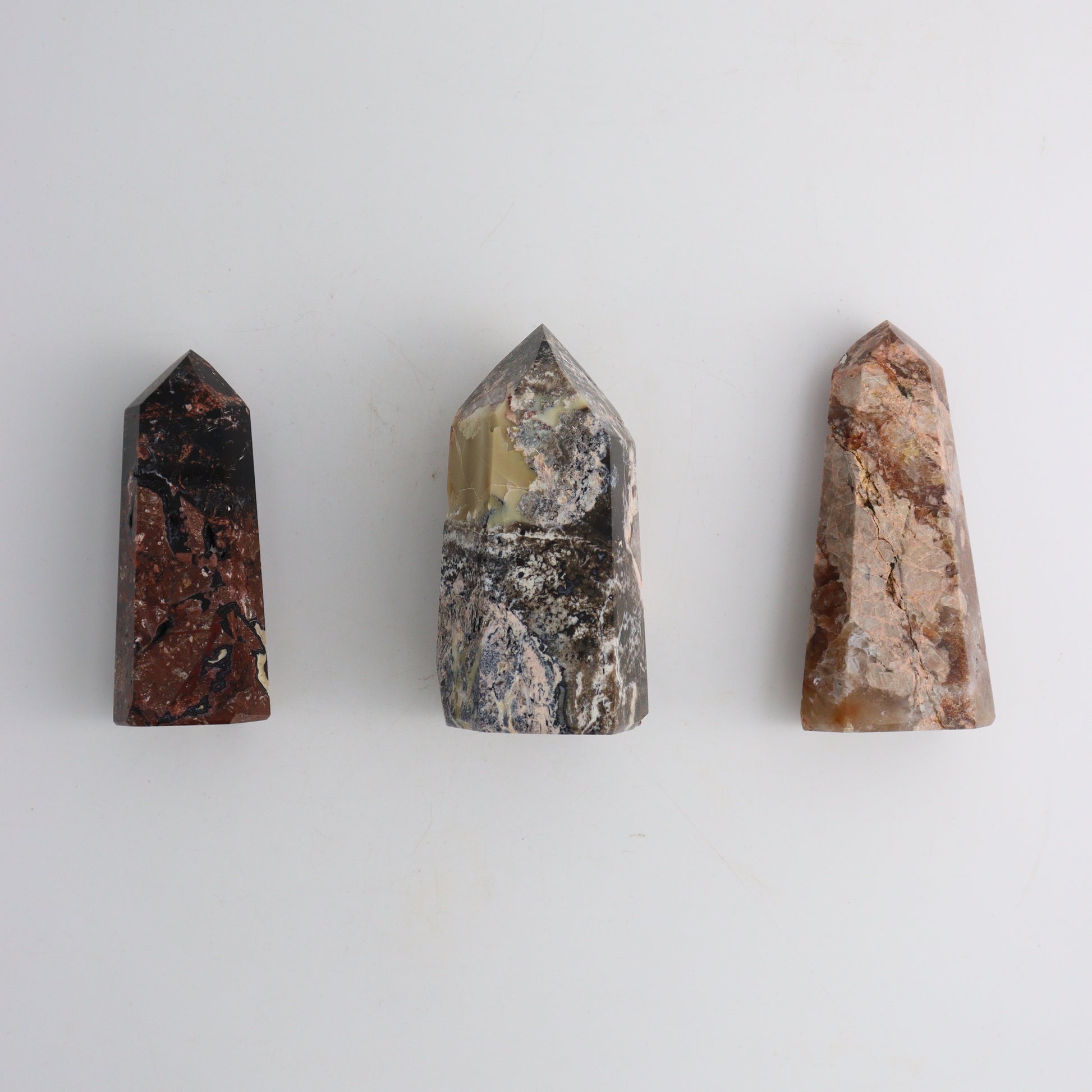 Mosaic Quartz Towers - Expert Wholesale and Supplier of Wholesale Crystals & Bulk Gemstones, ["Brazil","Quartz","Towers"]