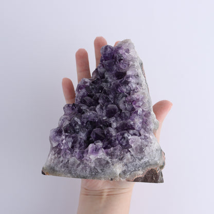 Uruguay Amethyst Cut Base Set of 4 - Expert Wholesale and Supplier of Wholesale Crystals & Bulk Gemstones, ["Amethyst","Cut Base","Uruguay"]