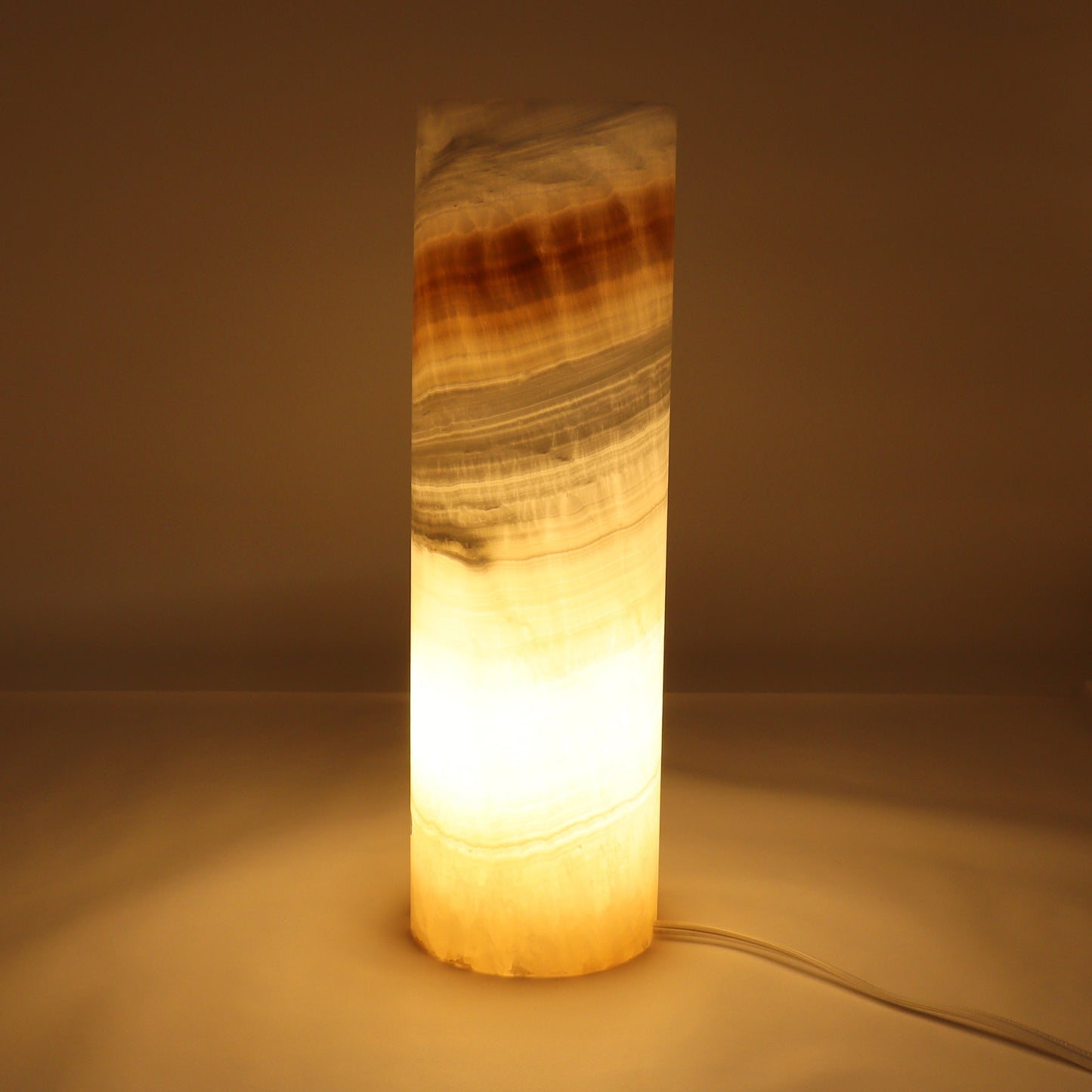 One White & Honey Onyx Lamp Blind - Expert Wholesale and Supplier of Wholesale Crystals & Bulk Gemstones, ["Lamps","Mexico","onyx"]