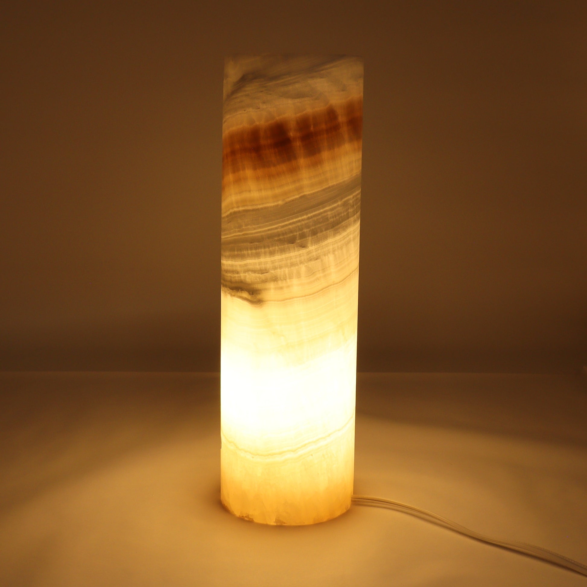 One White & Honey Onyx Lamp Blind - Expert Wholesale and Supplier of Wholesale Crystals & Bulk Gemstones, ["Lamps","Mexico","onyx"]