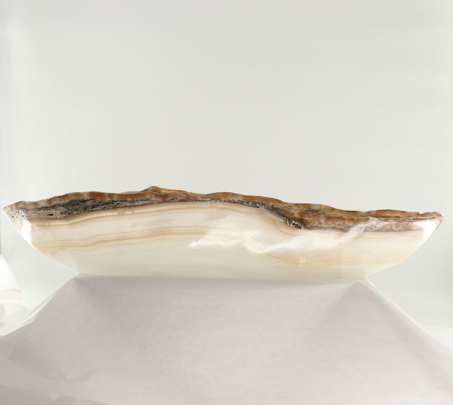Onyx Canoe Bowl - Expert Wholesale and Supplier of Wholesale Crystals & Bulk Gemstones, ["Bowls","canoe","Mexico","onyx"]
