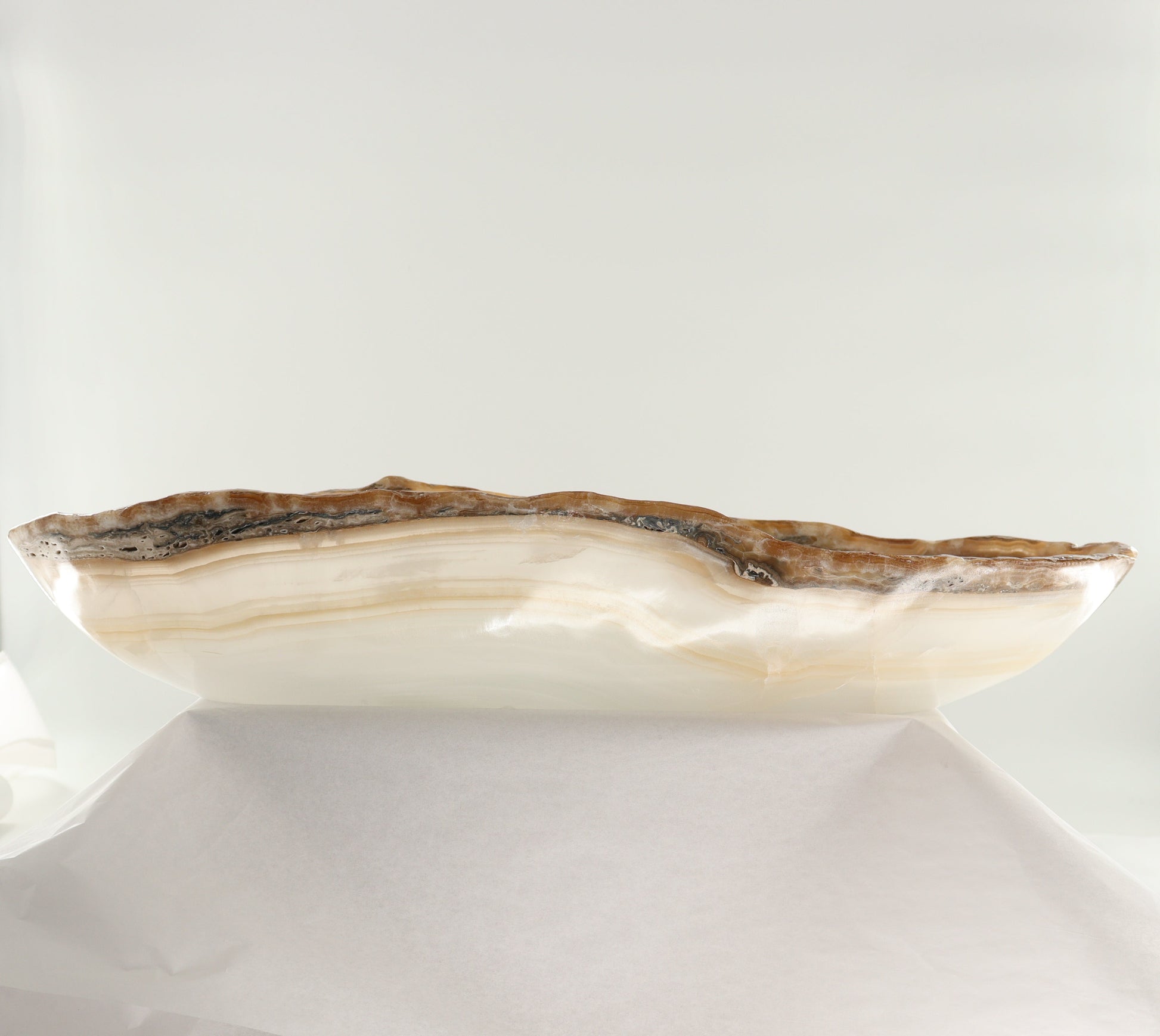 Onyx Canoe Bowl - Expert Wholesale and Supplier of Wholesale Crystals & Bulk Gemstones, ["Bowls","canoe","Mexico","onyx"]