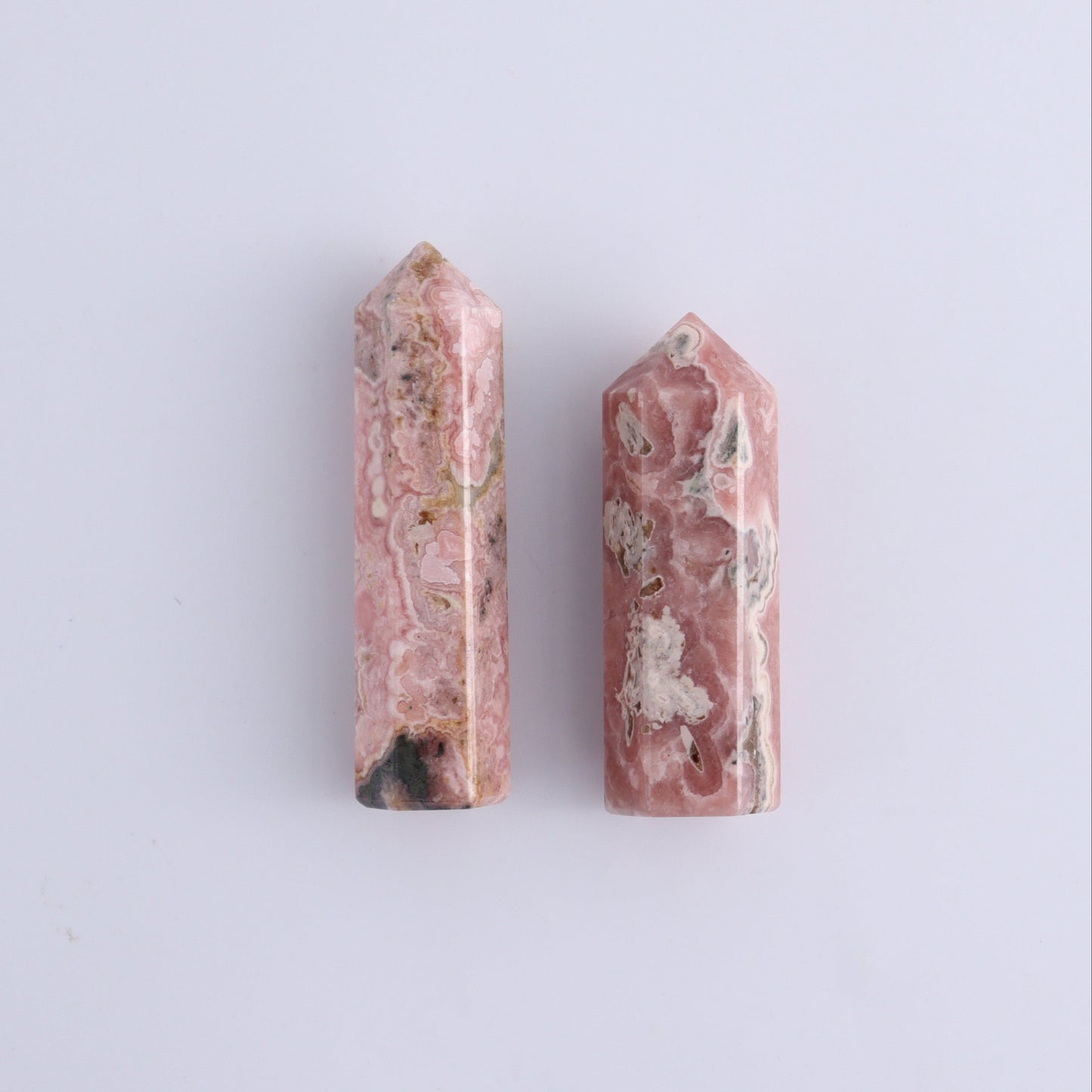 Rhodochrosite Towers Set of 5 - Expert Wholesale and Supplier of Wholesale Crystals & Bulk Gemstones, ["Argentina","Rhodochrosite","Towers"]