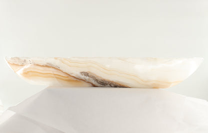 Onyx Canoe Bowl - Expert Wholesale and Supplier of Wholesale Crystals & Bulk Gemstones, ["Bowls","canoe","Mexico","onyx"]