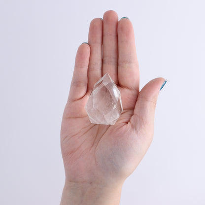 Imperfect Clear Quartz Face Polished Set of 5 - Expert Wholesale and Supplier of Wholesale Crystals & Bulk Gemstones, ["Brazil","Clear Quartz","Face Polished","Quartz"]