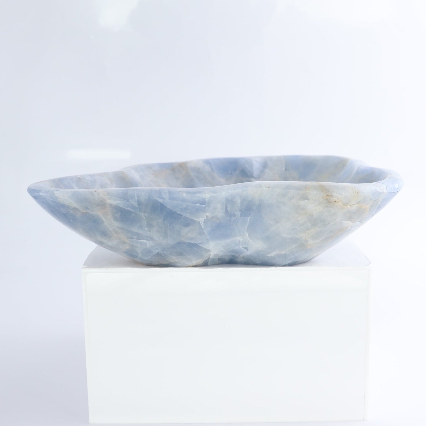 Blue Calcite Bowl