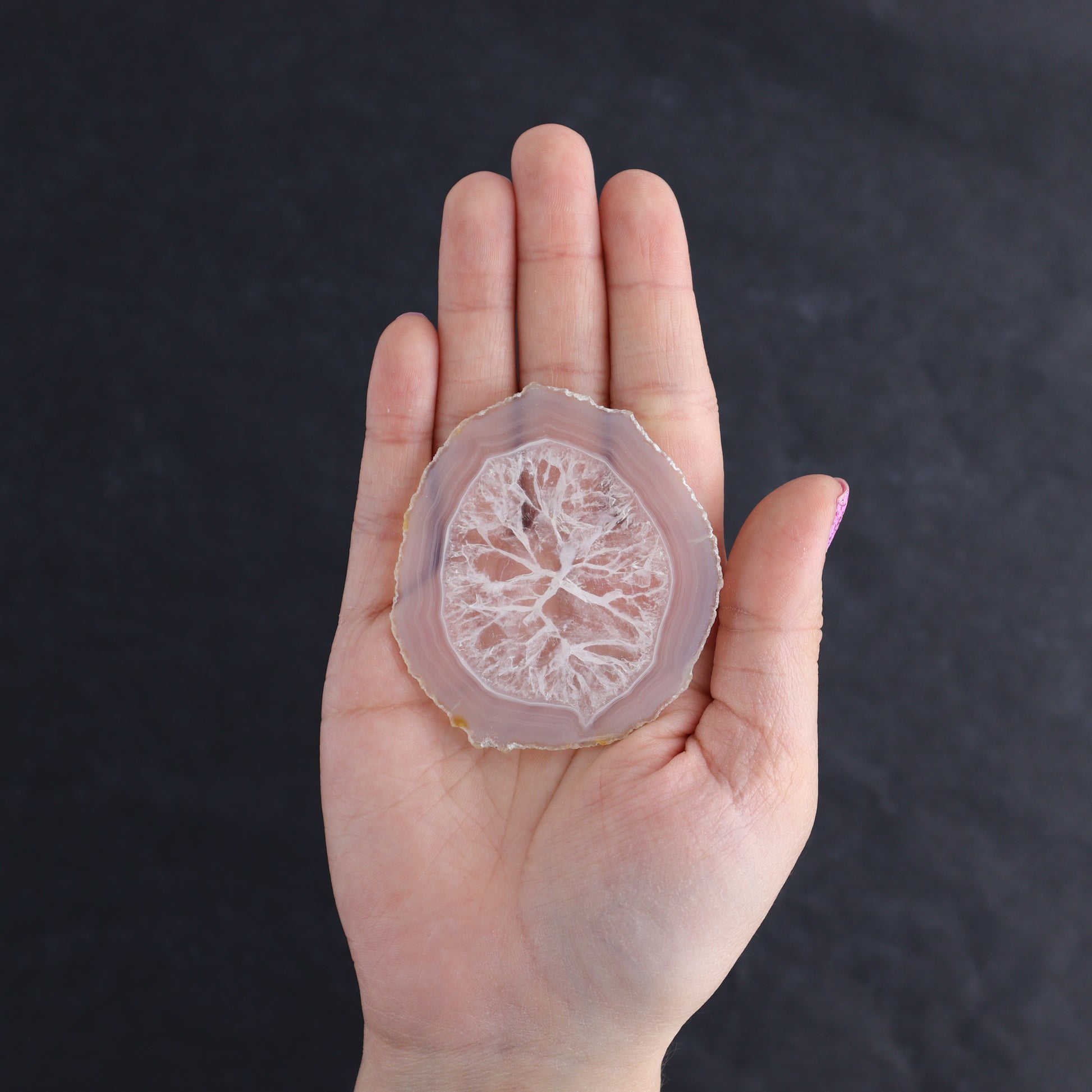 Iris Agate Slices Set of 6 - Expert Wholesale and Supplier of Wholesale Crystals & Bulk Gemstones, ["Agate","close_30","Iris Agate","Slices and Slabs"]
