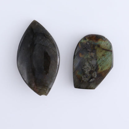 Imperfect Labradorite Cabs Set of 8
