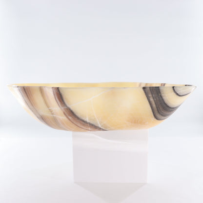 Mexican Onyx/Calcite Bowl - Expert Wholesale and Supplier of Wholesale Crystals & Bulk Gemstones, ["Bowls","Calcite","Mexico","onyx"]