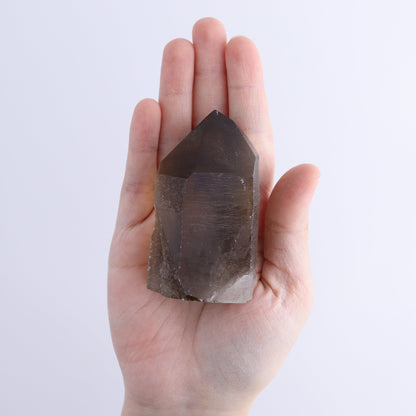 Smoky Quartz Polished Tops Set of 12 - Expert Wholesale and Supplier of Wholesale Crystals & Bulk Gemstones, ["Brazil","close_70","Points","Polished Tip","Quartz","Smoky Quartz"]