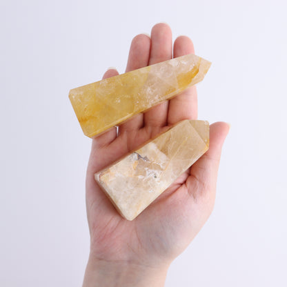 Golden Healer Towers Set of 4 - Expert Wholesale and Supplier of Wholesale Crystals & Bulk Gemstones, ["Brazil","Golden Healer","Towers"]