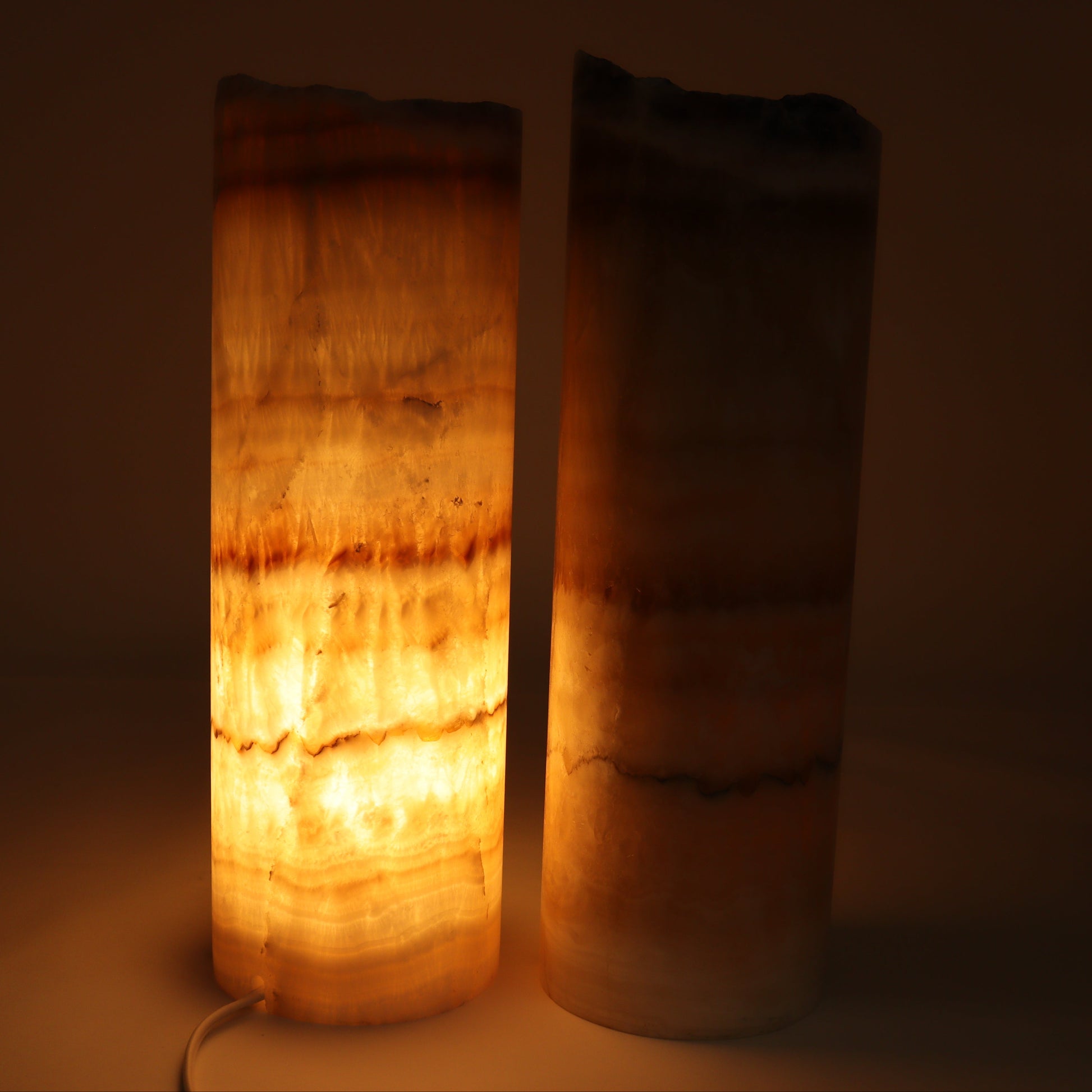 Onyx Lamps Set of 2 - Expert Wholesale and Supplier of Wholesale Crystals & Bulk Gemstones, ["Lamps","Mexico","onyx"]