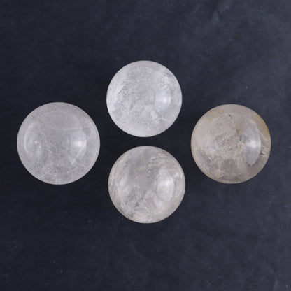 Clear Quartz Spheres Set of 9 - Expert Wholesale and Supplier of Wholesale Crystals & Bulk Gemstones, ["Clear Quartz","Quartz","Spheres"]